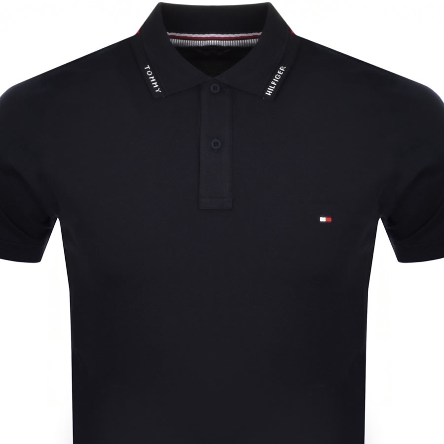 Alternative Image for ProductTommy Hilfiger Slim Fit Polo T Shirt Navy2